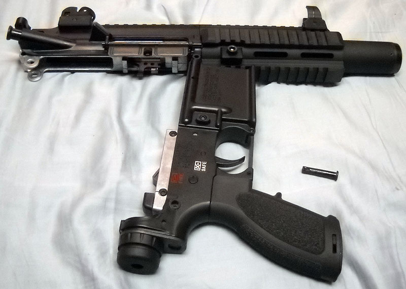 Walther HK416, open